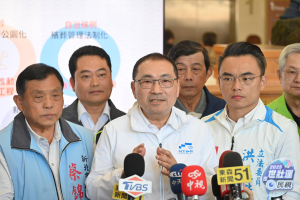 侯友宜視察2025清明祭祀服務 推動殯葬三大政策